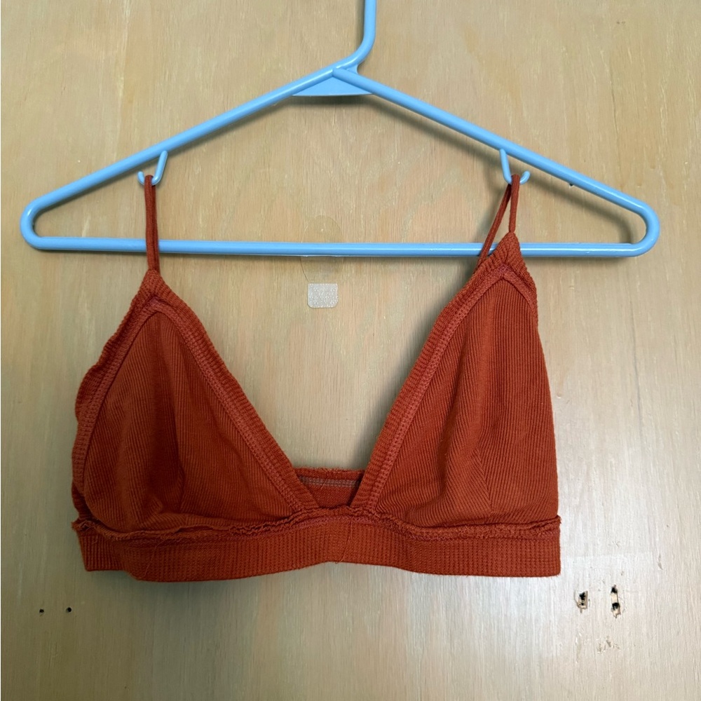 Urban Outfitters Brown Triangle Bralette Intimates